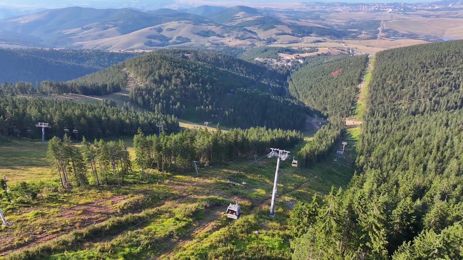 Green hills and forests of Zlatibor